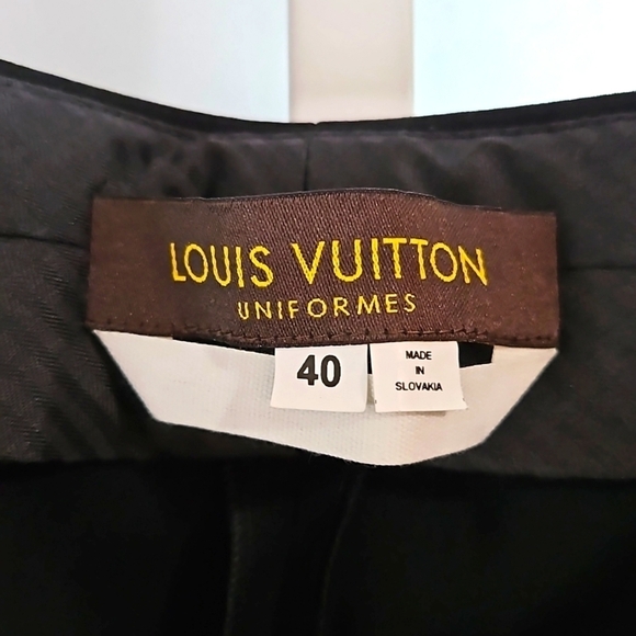 Louis Vuitton Black Pants NWT 40 - Picture 2 of 8